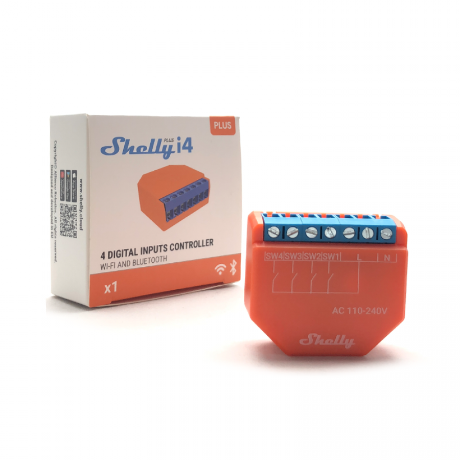 Shelly Plus i4 WiFi controller