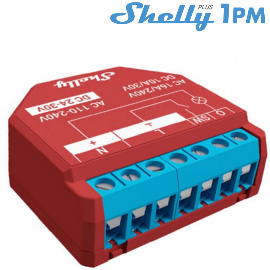 Shelly Plus 1PM WiFi ρελέ