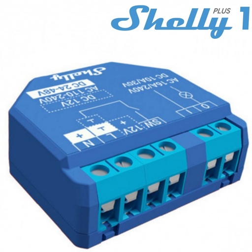 Shelly Plus 1 WiFi ρελέ